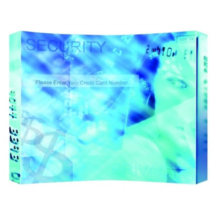 Testrite Visual Products Presto Pop-Up Frames 4X3 Curved Presto Pop Up- Silver PFK43C